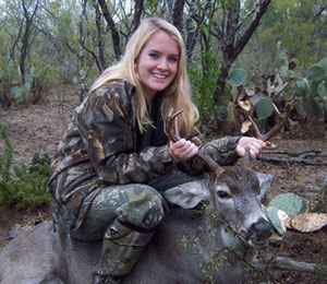 Deer hunting in northern texas